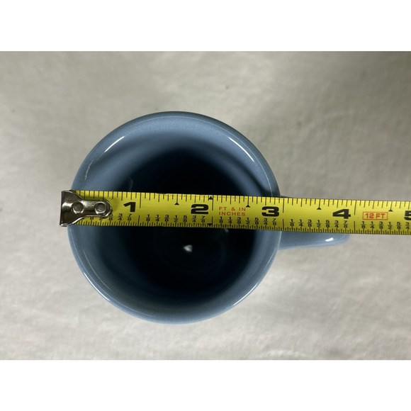 5 Homer Laughlin Fiesta Denver Mugs Set HLC Fiestaware Coffee Tea Cups Lot Chrty - Picture 15 of 16